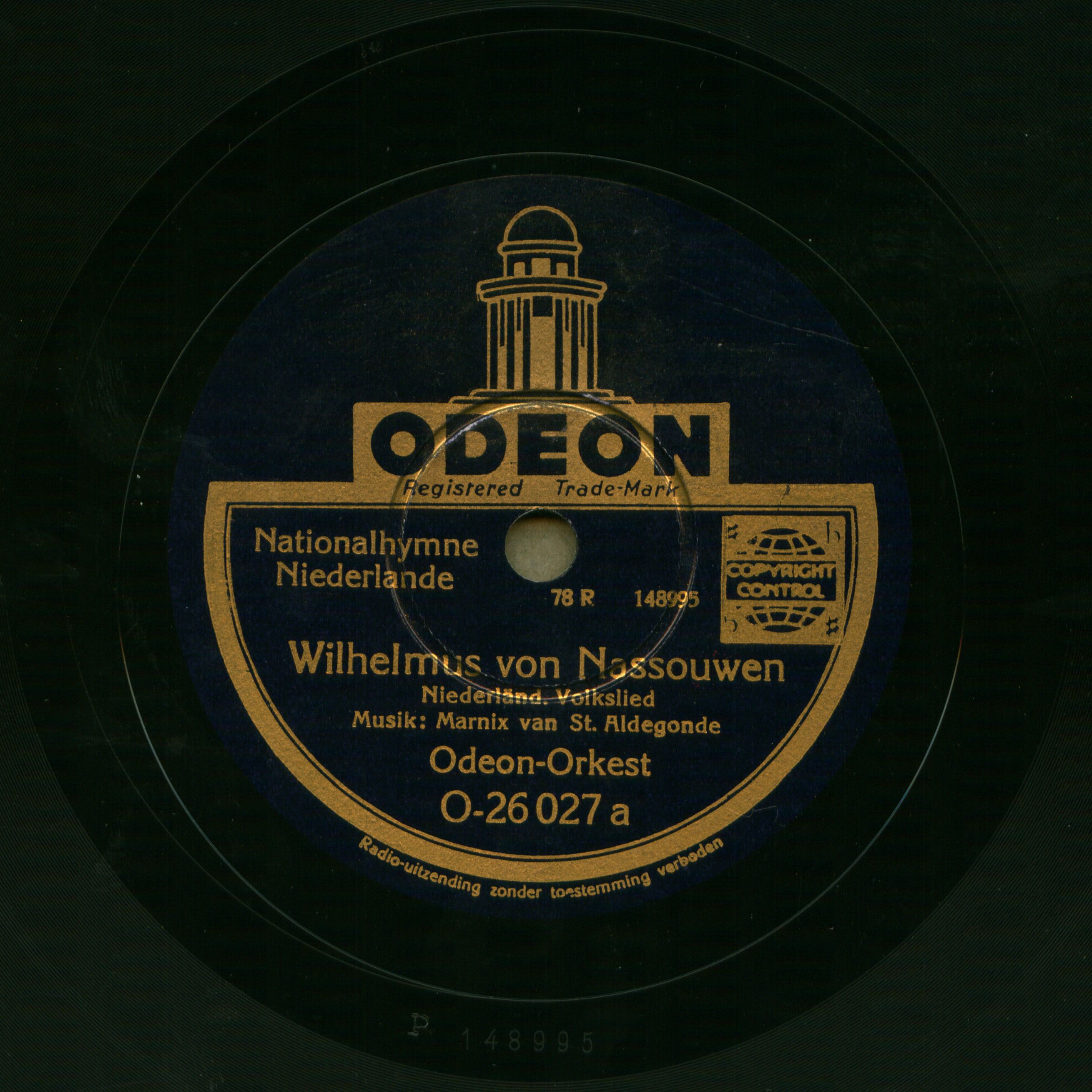 Wilhelmus von Nassouwen Niederland Volklied